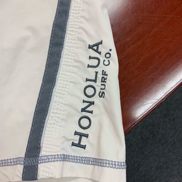 Honolua Surf Co. Tie Front Board Shorts 36 EUC - Picture 2 of 4